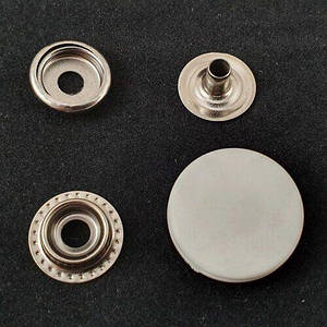 Кнопка #61 з білим пластиковим капелюшком 20мм (00853)