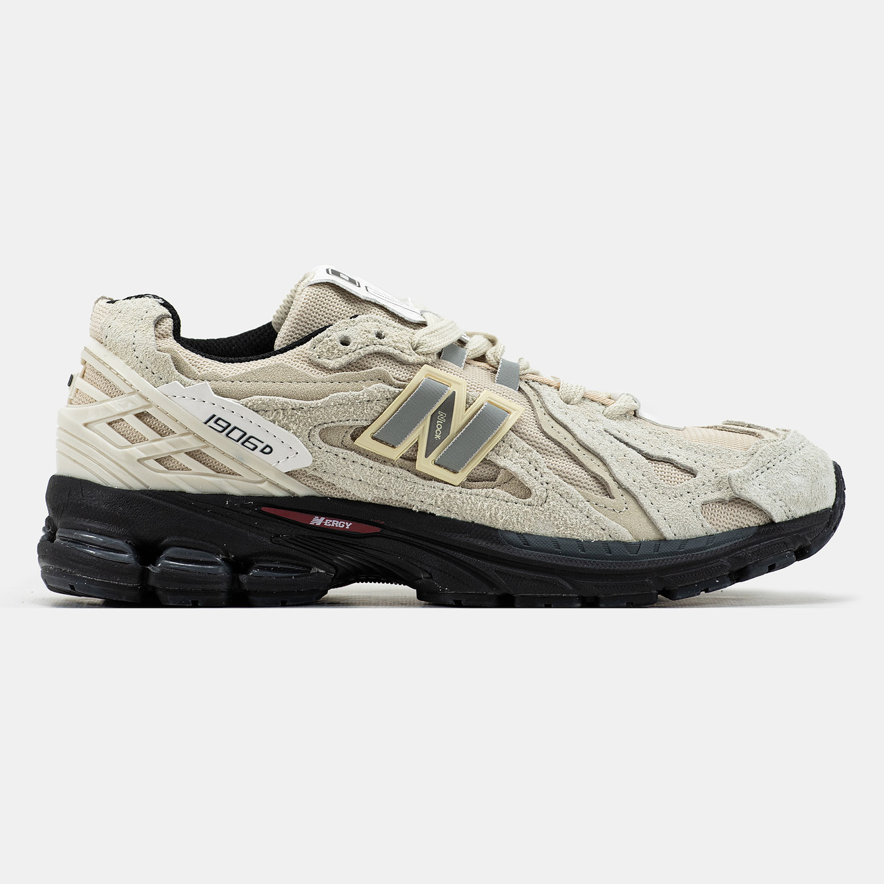 Чоловічі кросівки New Balance 1906D Protection Pack Beige Black Нью Беланс 1906Д бежеві замша демісезон