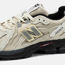 Чоловічі кросівки New Balance 1906D Protection Pack Beige Black Нью Беланс 1906Д бежеві замша демісезон, фото 5