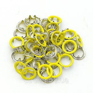 Кнопка трикотажна BABY 9,5мм Жовтий 1440шт. (110)