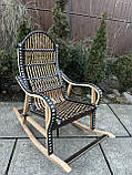 Крісло -качалка Розбірна з ротангу Ч-3, фото 5
