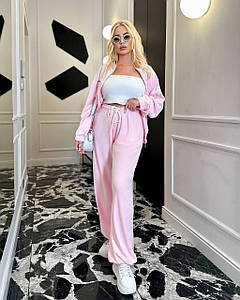 Костюм жіночий з якісного велюру, ніжний та зручний