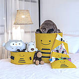 Кошик текстильний Handy Home "Бджілка", 37х27х18 см (CEW-05), фото 2