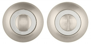 Ручка поворотна Punto BK6 TL SN/CP-3 матовий нікель/хром, фото 1