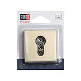 Накладка під циліндр Punto ET ARC SSG-39 сатинироване золото (матове золото) (ET.K.ARC.Q52), фото 2