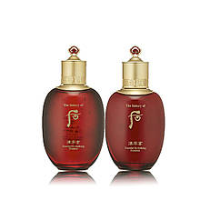 Інтенсивно відновлюючі тонер та емульсія з екстрактом червоного женьшеню The History of Whoo Jinyulhyang