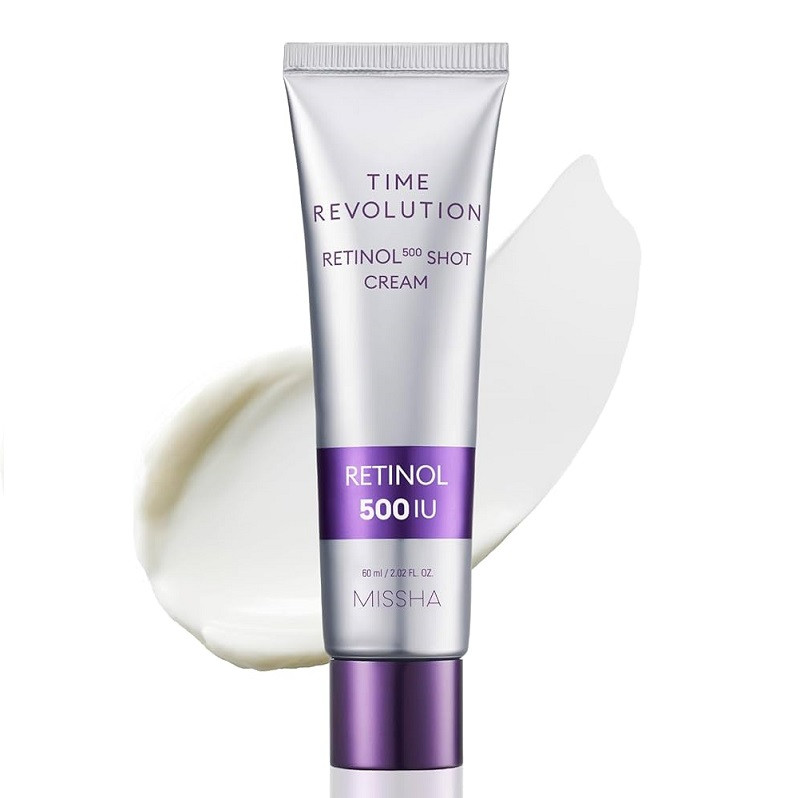 Антивіковий крем із ретинолом Missha Time Revolution Retinol 500 Shot Cream 60 мл