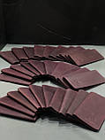 Шкіряні рахівниці для ресторанів кафе (шкіряні чохли для рахунків) бордо, фото 3