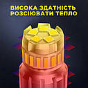 Комплект світлодіодних ламп NAPO TRUCK 1156-4014-18+5smd 9-48V P21W 1156 BA15S колір світіння білий 2 шт, фото 5