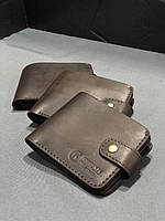 Гаманець шкіряний HUGO_H коричневый