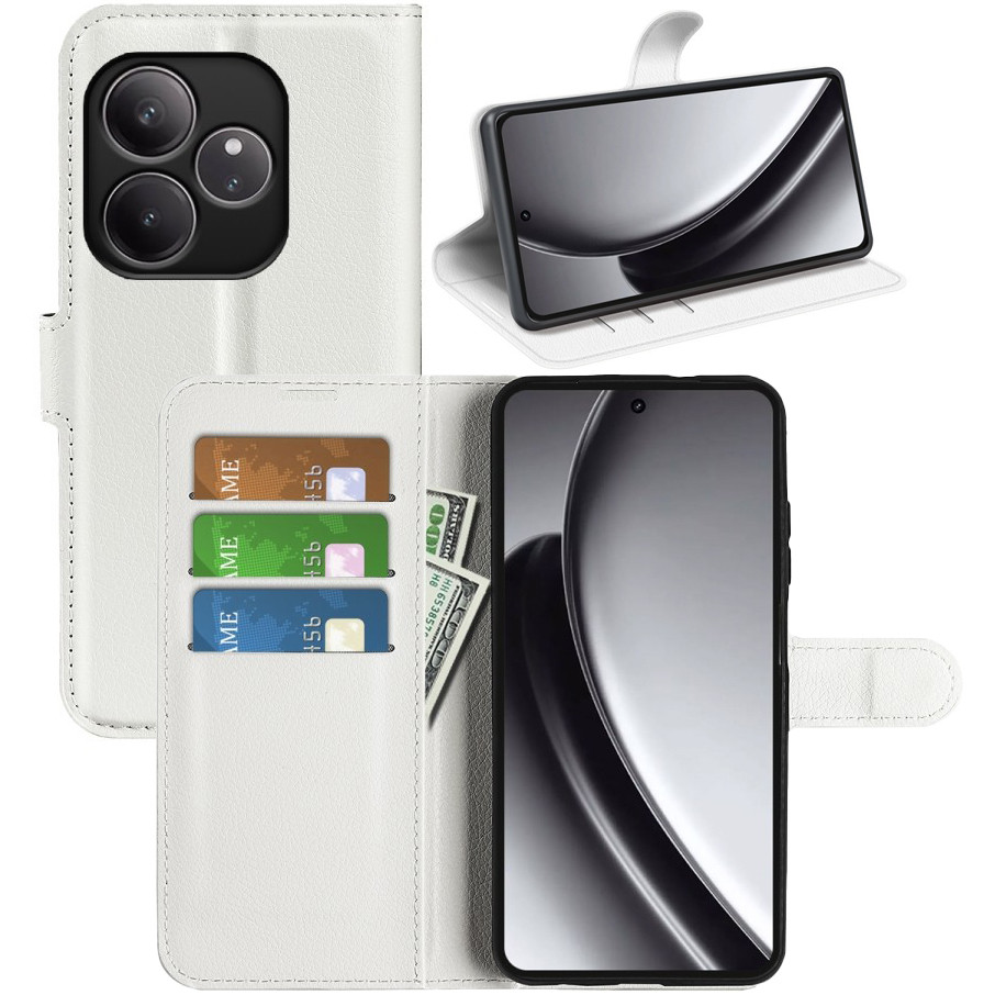 Чохол-книжка Litchie Wallet для Realme GT Neo 6 / Neo 6 SE / GT 6T / GT 6 White