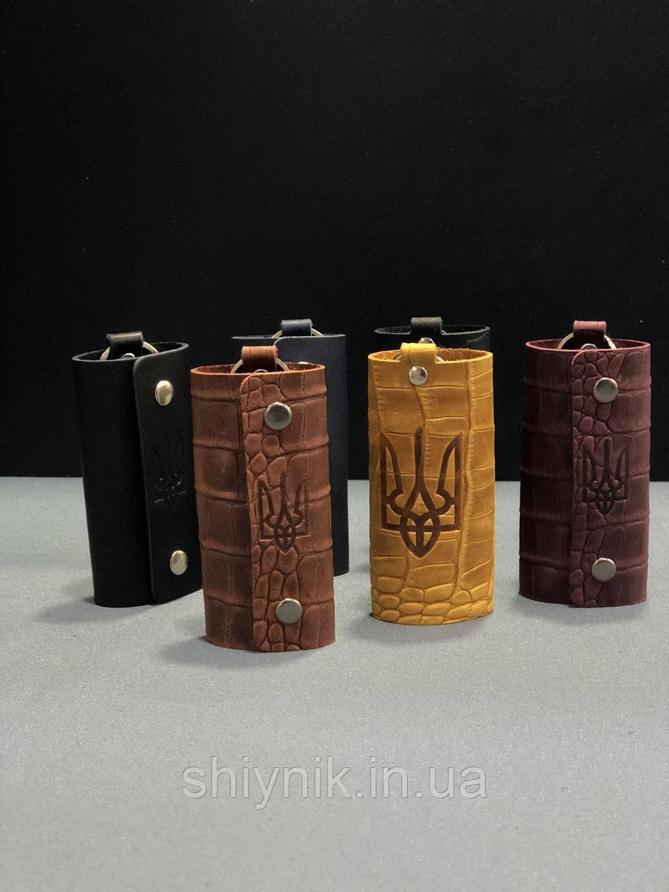 Шкіряна ключниця MINI, фото 1