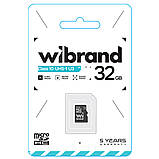 Карта пам'яті microSDHC (UHS-1 U3) Wibrand 32Gb class 10 (WICDHU3/32GB), фото 3