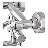 Змішувач для ванни Zerix GTA-006 із нерж. сталі SUS304 (ZX5562), фото 5