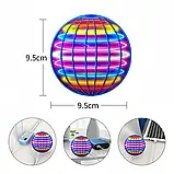 Летюча куля-бумеранг Flyorb Magic зі світлодіодними вогнями Drone Hover Ball Fly Nova Orb Flying Spinner Fidget, фото 3