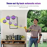 Летюча куля-бумеранг Flyorb Magic зі світлодіодними вогнями Drone Hover Ball Fly Nova Orb Flying Spinner Fidget, фото 9