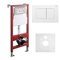 Комплект інсталяційний для унітазу Koer KT-0502-03 (з пан. змиву KT-0602-03 Біла + звукоіз.) (KR5172)