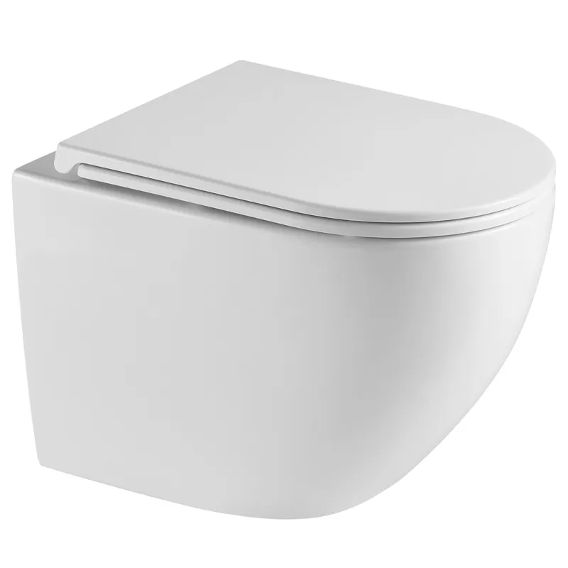 Унітаз підвісний Mixxus Premium Ellipse-0303-R 520x365x360mm, система змиву Rimless (MP6463), фото 1