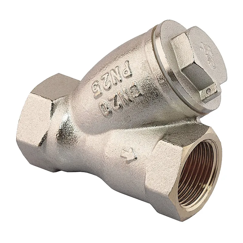 Фільтр грубої очистки Koer KR.F02.N - 3/4" (нікельований) (KR4717), фото 1