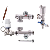 Змішувальний вузол для коллект. з лівим підкл. Koer KR.1022L1 - 1" (без насоса) (прямий) (KR2912)