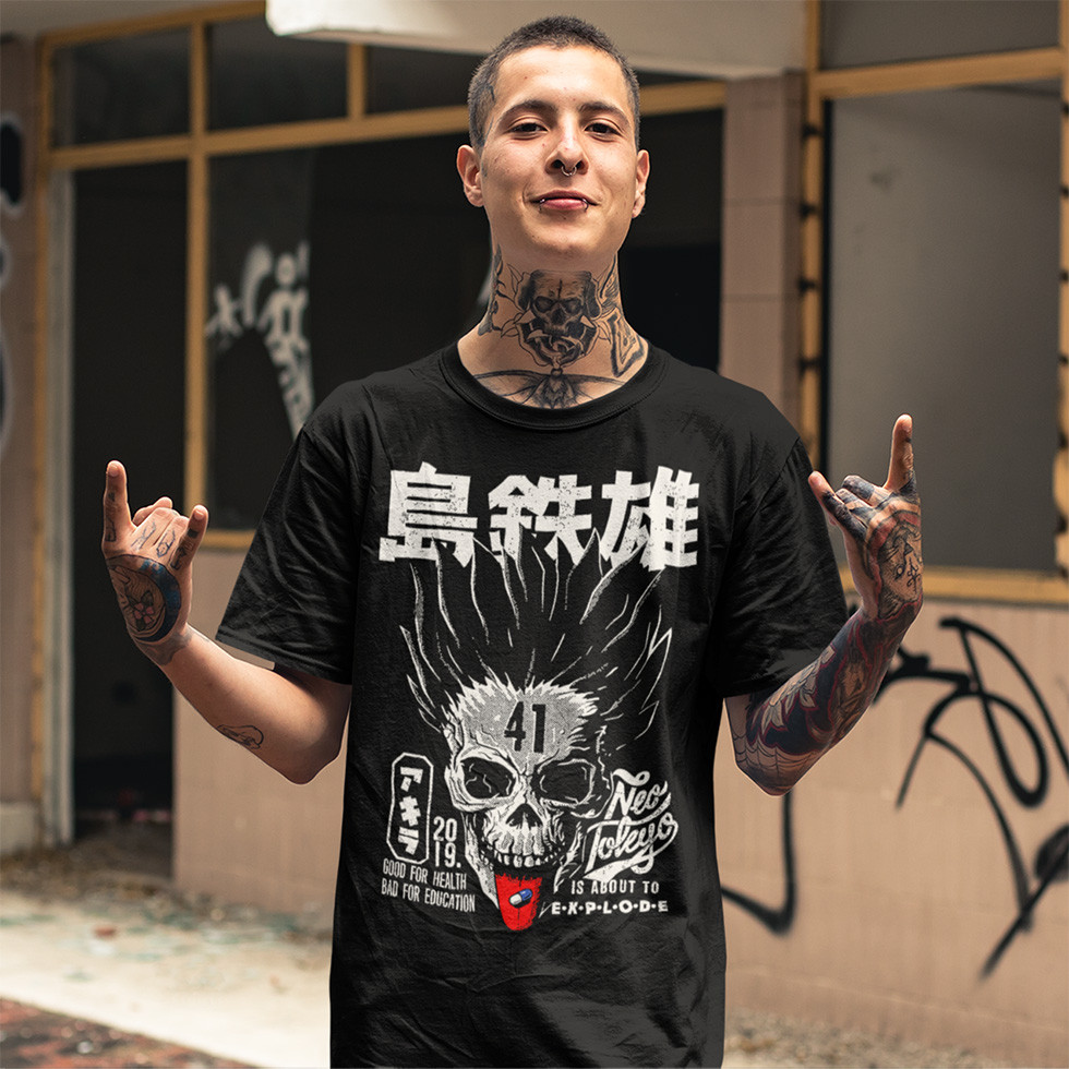 Футболка унісекс Death Note (Neo Tokyo) XS чорний, фото 1