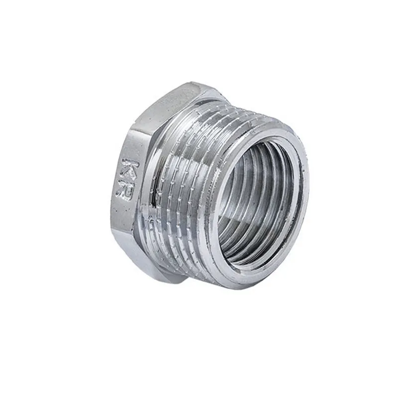 Футорка 3/4" х 1" (хром) Koer KF.F0810.chr (KF0132), фото 1