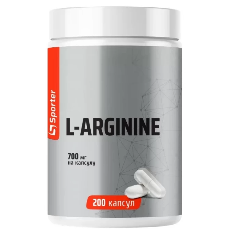 Sporter L-Arginine 700 mg 200 caps, фото 1