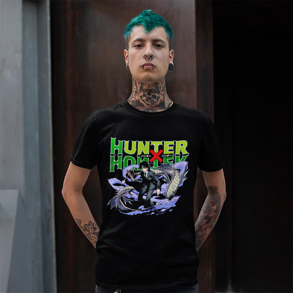 Футболка унісекс Hunter х Hunter (Amon Kotaro) XS чорний, фото 1
