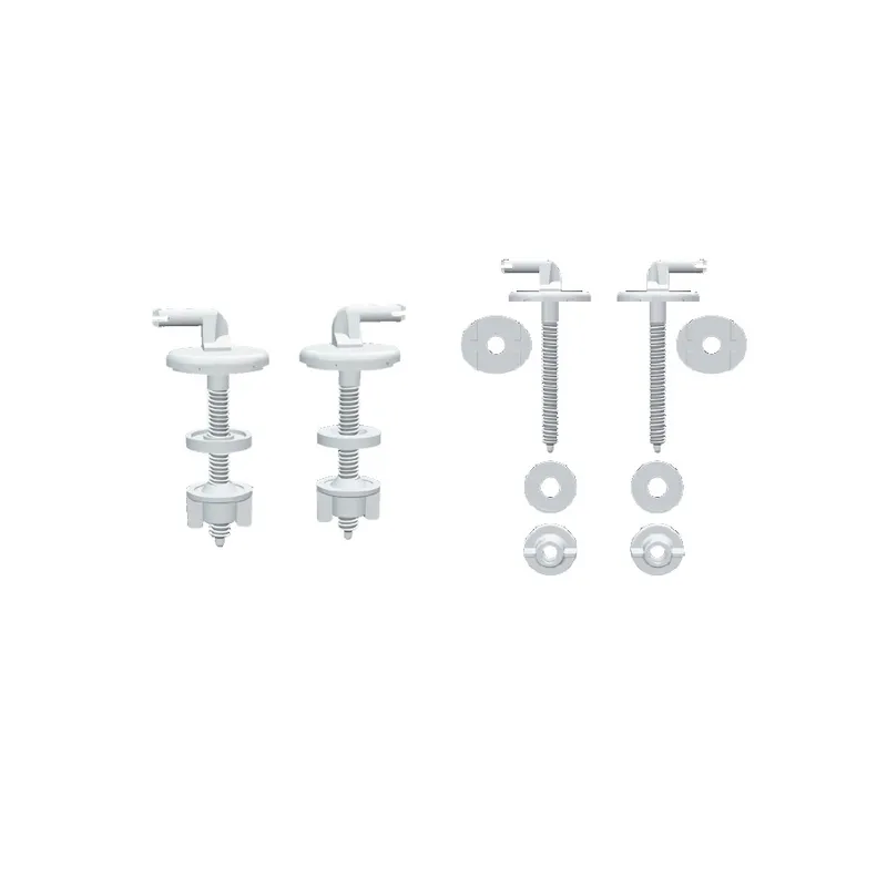 Набір для кріплення сидіння/кришки унітазу Zerix NKTS-04 (ZX5591), фото 1