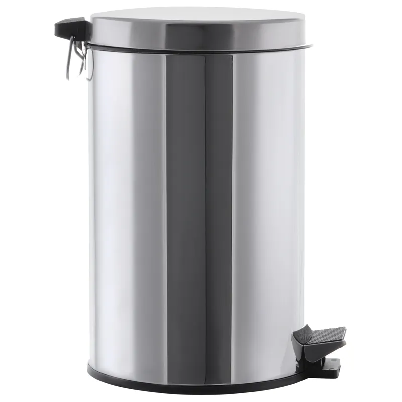 Відро для сміття 12 літрів кругле Zerix LR703 (ZX2720), фото 1