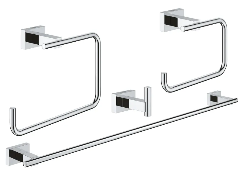 Набір аксесуарів 4 в 1 Grohe Essentials Cube New (40778001), фото 1
