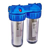 Фільтр для холодної води Koer KV-25-1 (2 колби, 8 атм. 1") (KR5768)