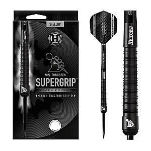 Дротики дартс із вольфраму Supergrip Black Edition Harrows Англія
