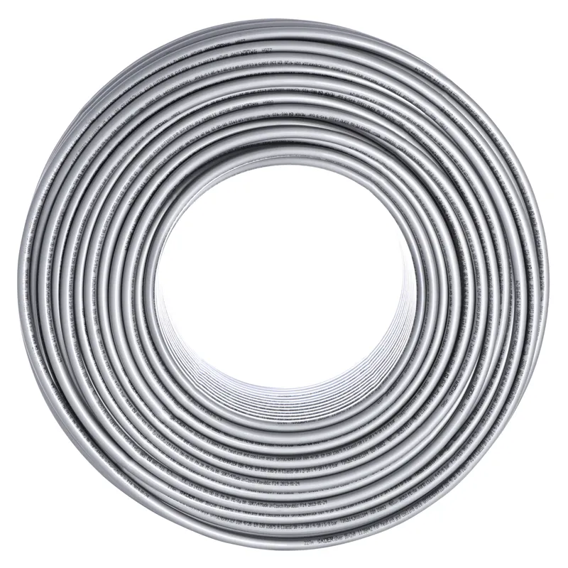 Труба для теплої підлоги з кисневою огорожею KOER PEX-A EVOH 16*2,0 (SILVER) (400 м) (KR2859)