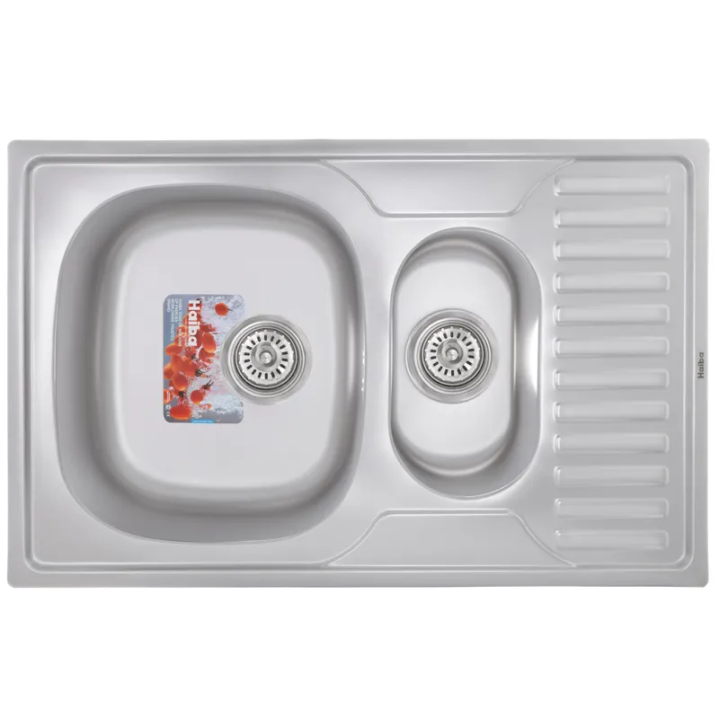 Мийка кухонна Haiba 78x50 Armonia (Satin) (HB0650), фото 1