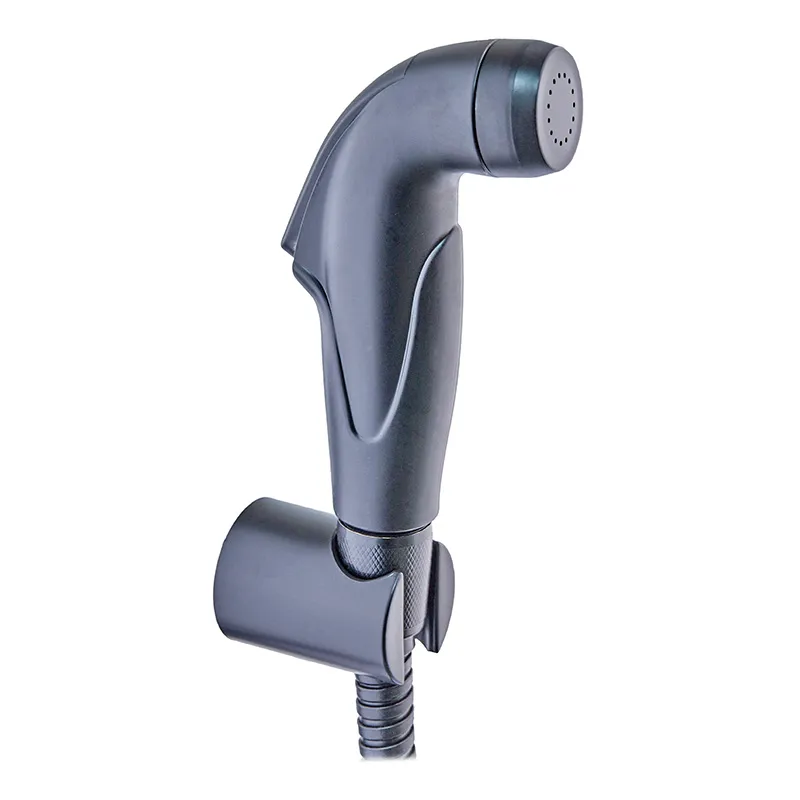 Набір для душу гігієнічного Zerix Bidet SET-008 Black (колір чорний) (ZX4914), фото 1