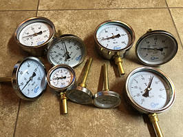 Термометри біметалеві