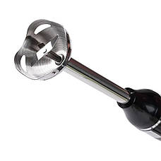 Занурювальний ручний блендер SOKANY SK-DD-1812 з мірною склянкою 0.5л 800Вт з 3 насадками та 2 режимами 4в1 Чорний, фото 3