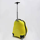 Дитяча валіза пластикова на колесах із висувною ручкою 45*32 см принт Тигреня Cans, фото 3