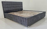 Ліжко Балі 180 з підйомним механізмом та місткою нішою для зберігання білизни, фото 5
