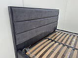 Ліжко Балі 180 з підйомним механізмом та місткою нішою для зберігання білизни, фото 7