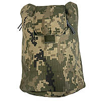 Сумка-підсумок розкладна універсальна ВСУ СПРУ Краєвид 6 — Піксель ММ-14 — для скидання магазинів АК/AR