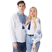 Пара вишиванок Зірка з домотканого полотна