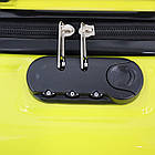 Дитяча валіза пластикова на колесах із висувною ручкою 45*34 см принт Коровка Cans, фото 3