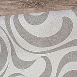 Шпалери вінілові на флізеліновій основі 1,06 × 10,05 м Le Grand 1027-01, сірі для спальні, вітальні, дитячої кімнати, фото 4