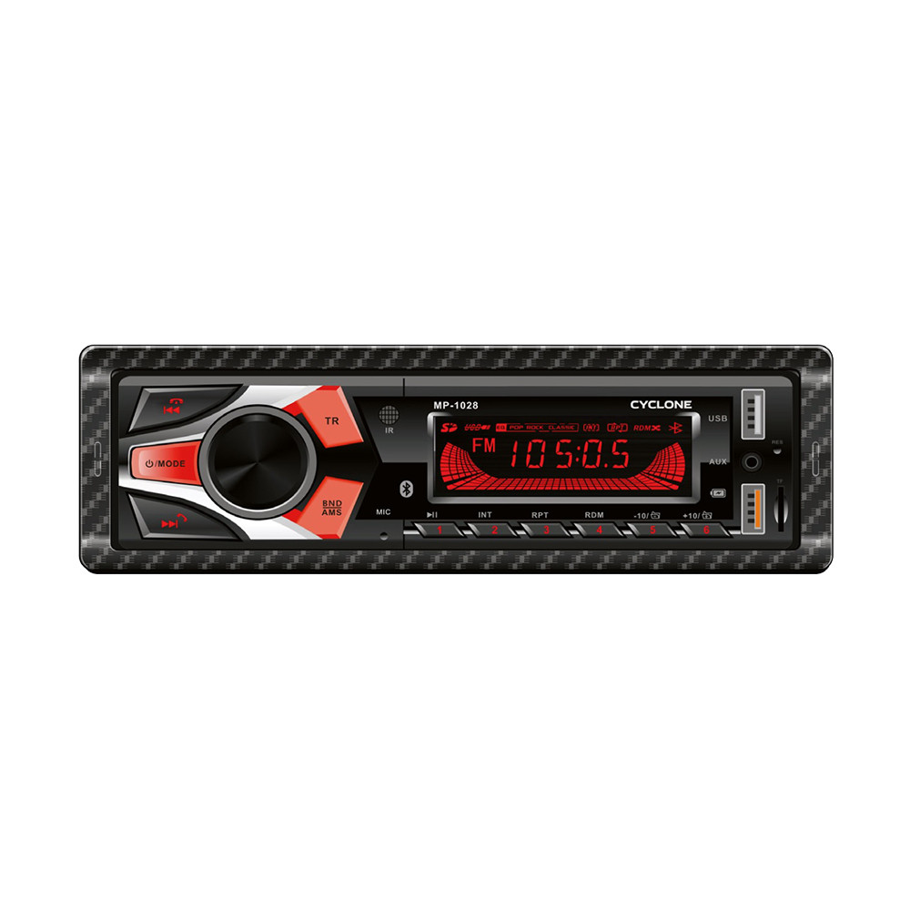 Автомагнітола 1 дін CYCLONE MP-1028, фото 1