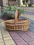 Набір плетених кошиків овал. Арт:1030, фото 2