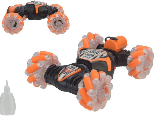 Машина - трансформер на радіокеруванні   CV8818-101 AB  , дим,світ.,пульт  короб. 23*11,5*17, помаранчевий, фото 1