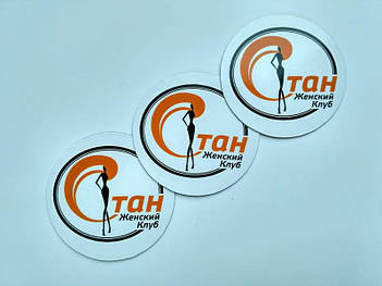 Круглые виниловые магнитики на холодильник. Диаметр 68 мм 5