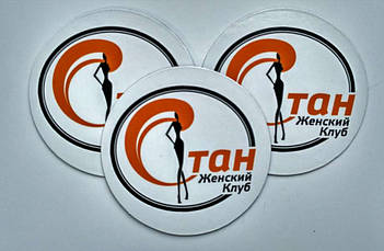 Круглые виниловые магнитики на холодильник. Диаметр 68 мм 1